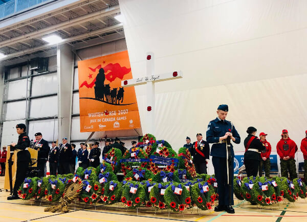 2018 Whitehorse Remembrance Day Ceremony, Samson Hartland Photo