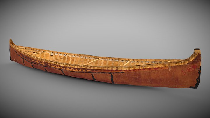 Birch Bark Canoe